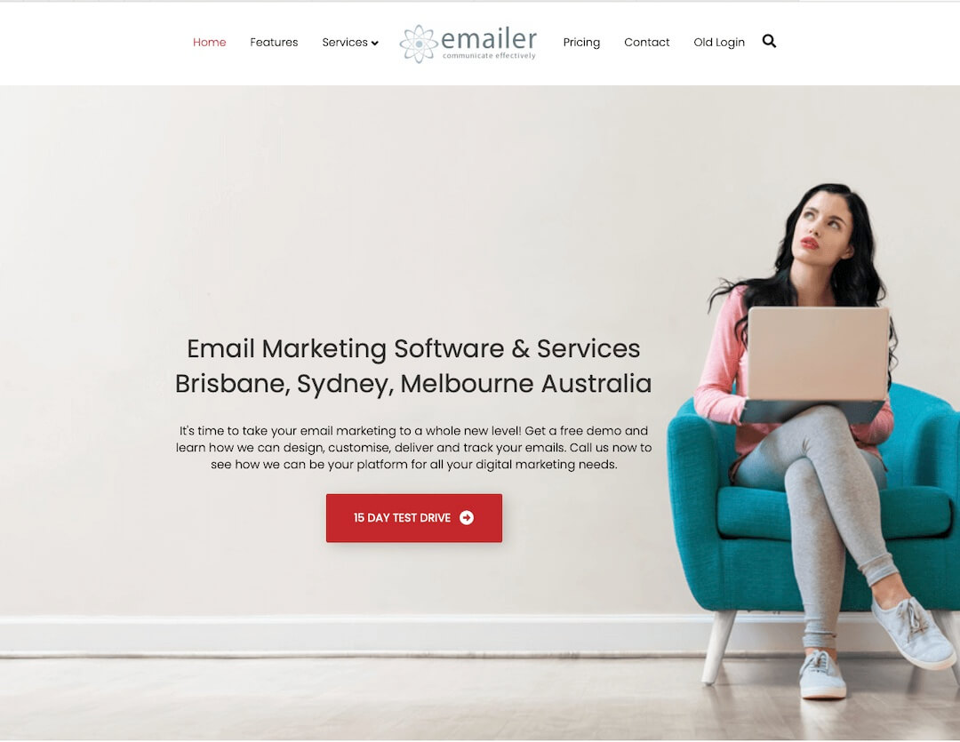 emailer-website-design