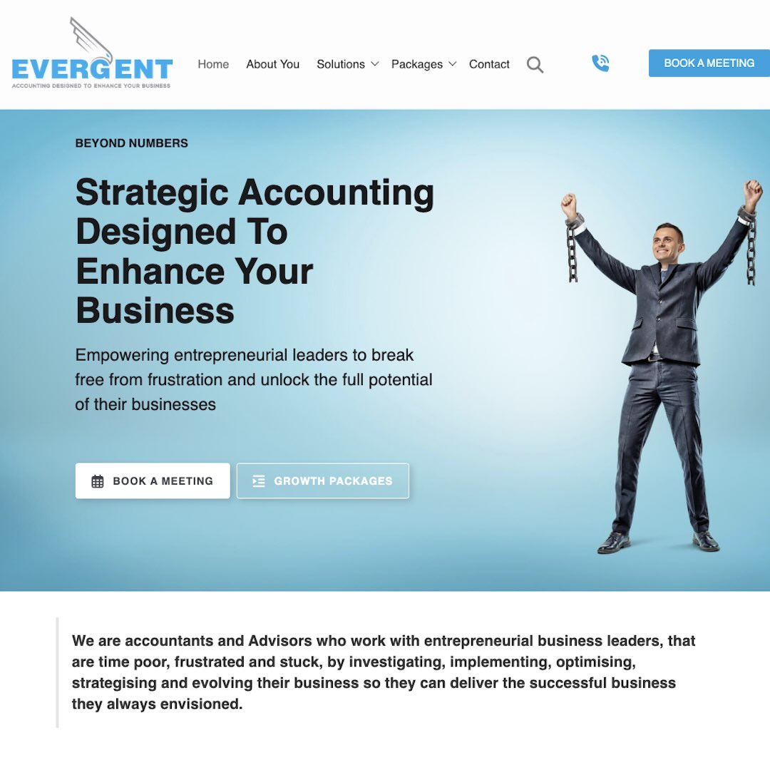 evergent-website-design