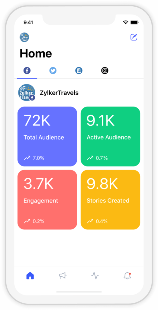 zoho-social-mobile-screen